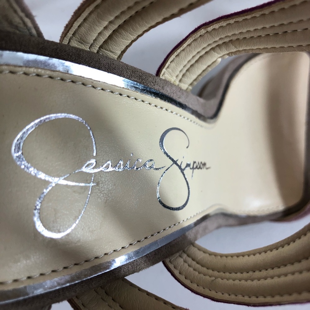 Jessica Simpson Platforms Purple Size 8.5 - Picture 8 of 9